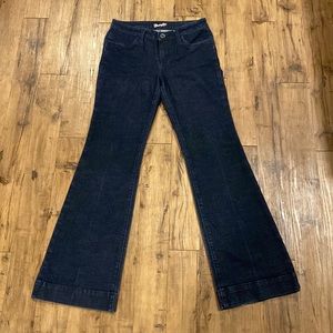 WOMEN'S WRANGLER RETRO® MAE WIDE LEG TROUSER JEAN IN AB WASH 5X34